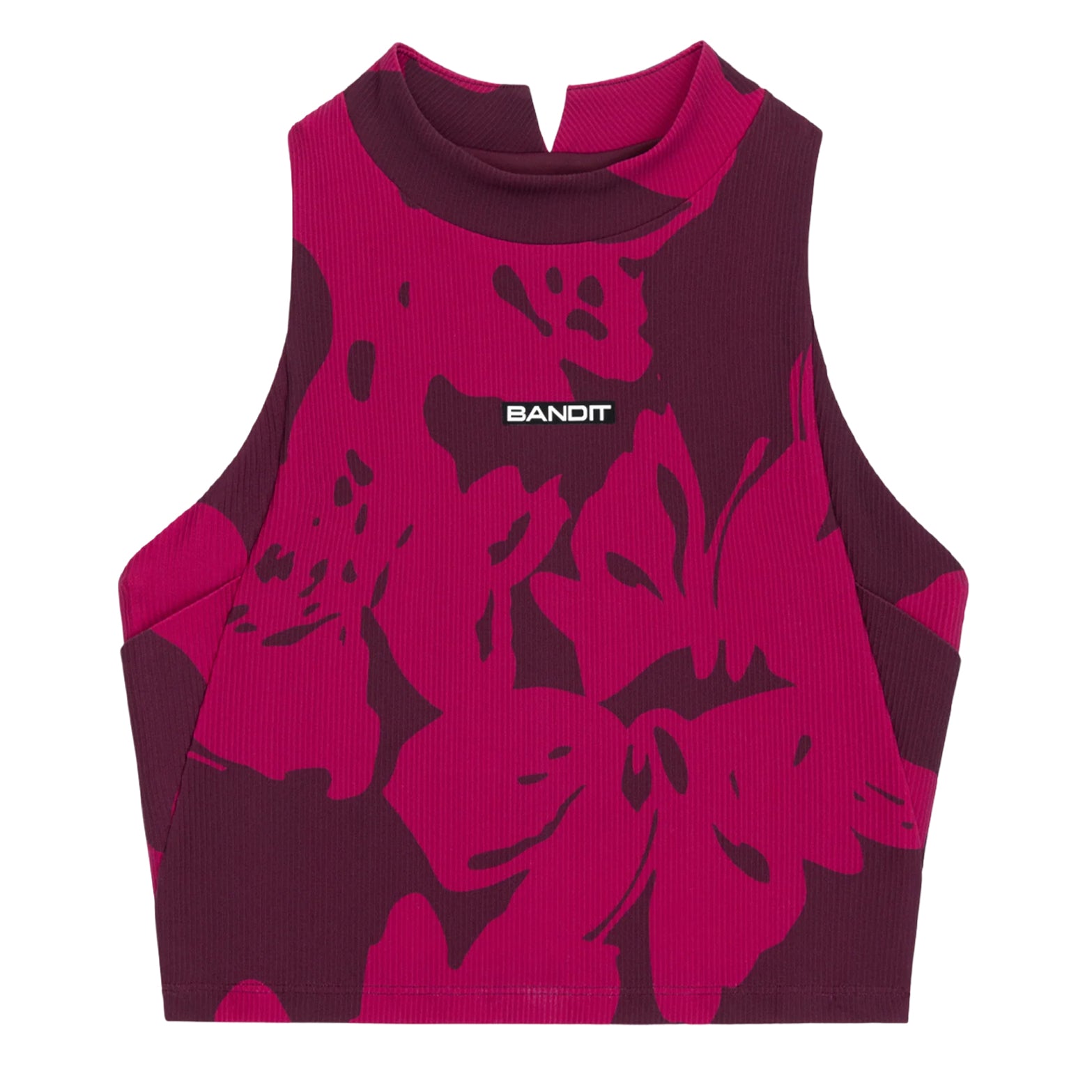 Women's Cadence Vaso Race Crop Fleura / Fig / Berry - Achilles Heel