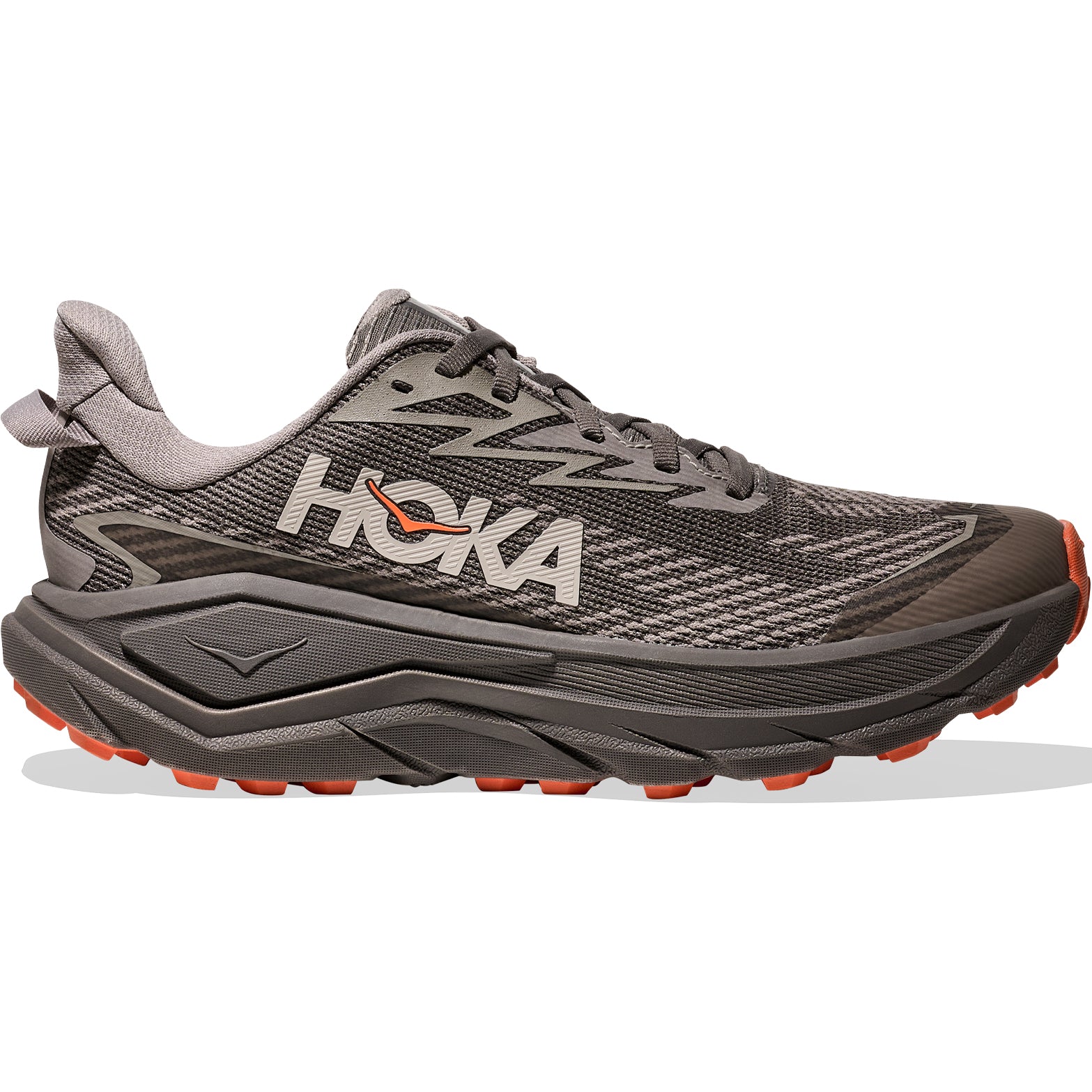 Chika　38 Hoka Women's Challenger 8 GORE-TEX Trail Running Shoes Cement