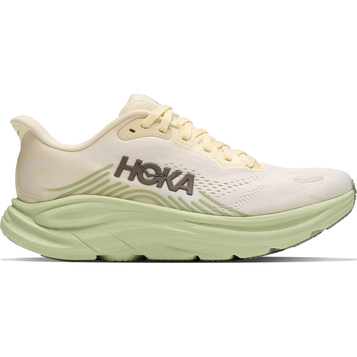 Women's Clifton 11 Running Shoes Alabaster / Morning Dew