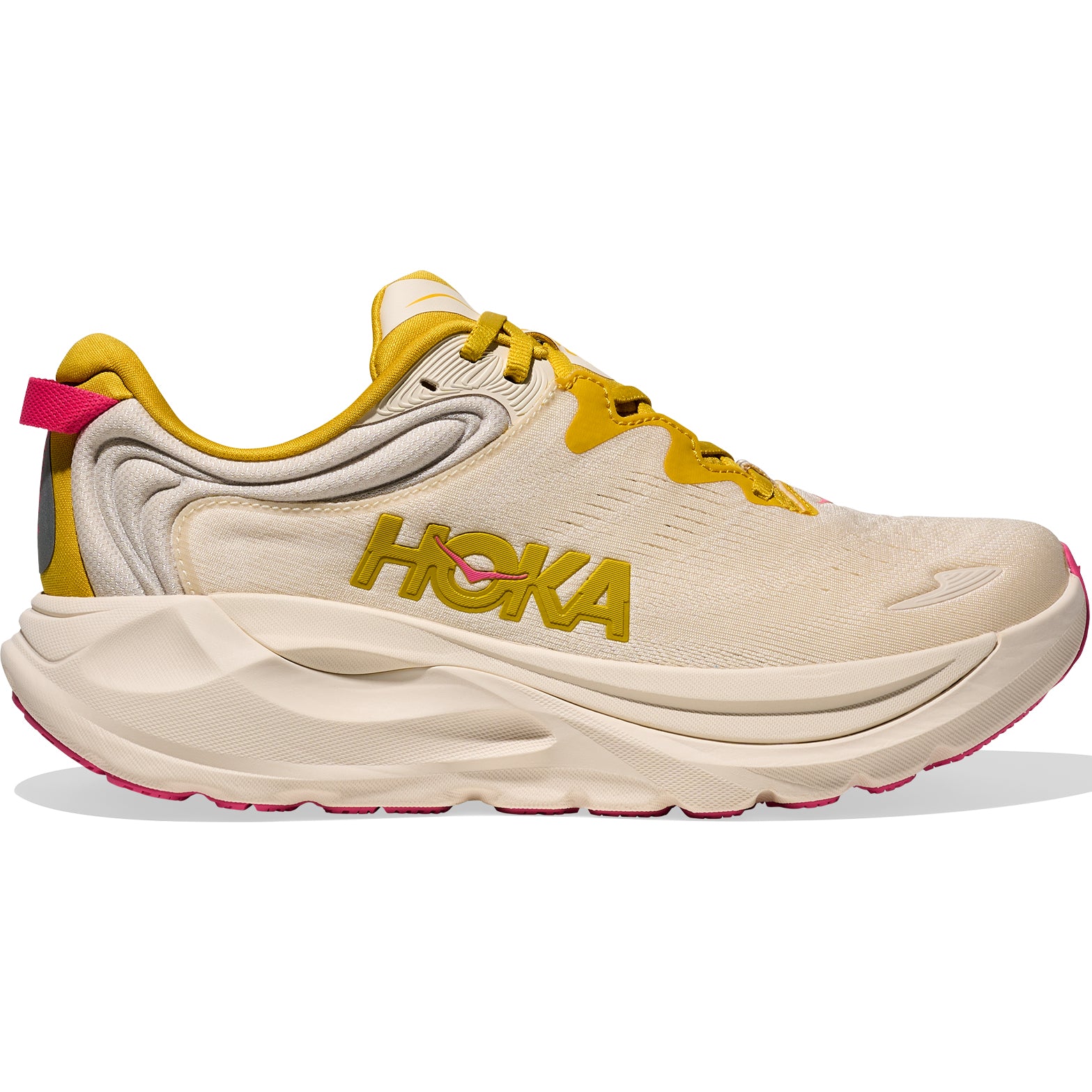 Women's Gaviota 6 Running Shoes Birch / Yellow Gold - Achilles Heel