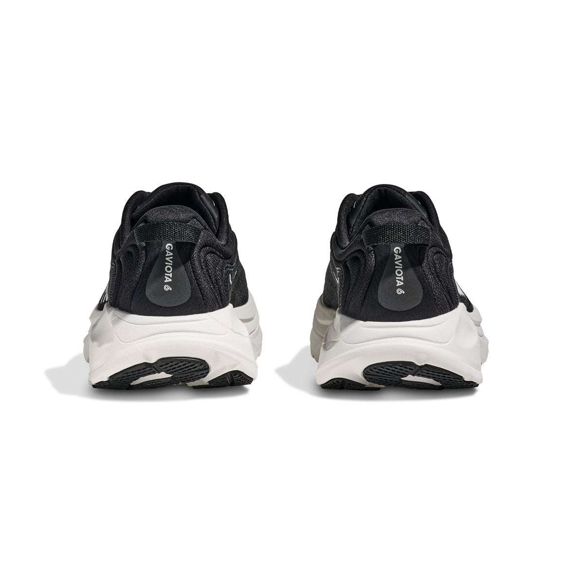 Women's Gaviota 6 Running Shoes Black / White - Achilles Heel
