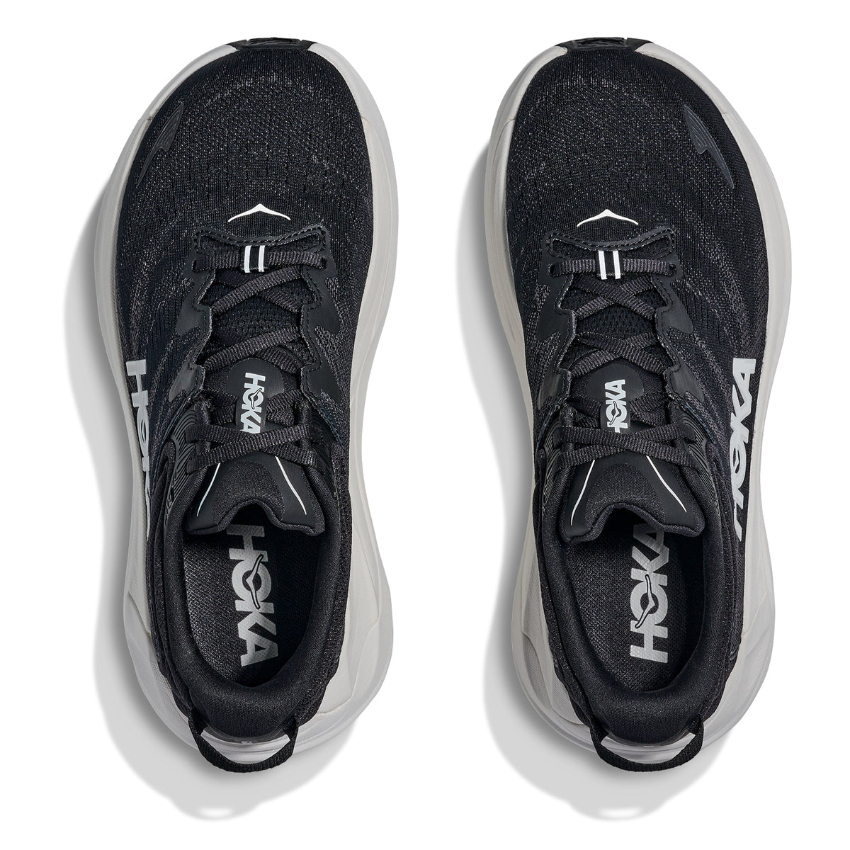 Women's Gaviota 6 Running Shoes Black / White - Achilles Heel