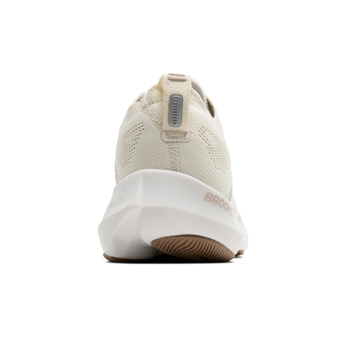 Brooks Women's Glycerin Flex Running Shoes Coconut Chateau Portabella pair top view showing breathable engineered mesh