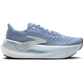 Brooks Glycerin Max 2 women's running shoe in Nantucket Breeze / Chrome / Blue — outer view showing nantucket breeze engineered mesh upper with chrome and blue accent detailing and nitrogen-infused DNA TUNED foam midsole profile