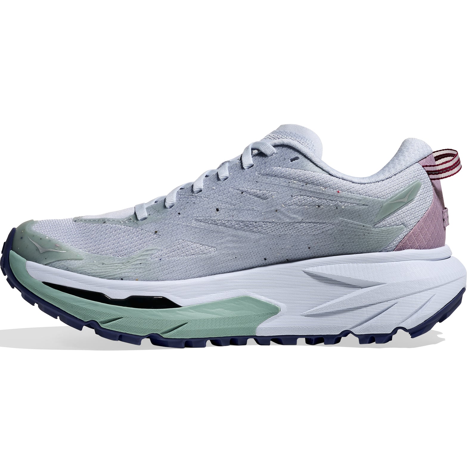 Women's Mafate 5 Trail Running Shoes Ambient Blue / Rosemary - Achilles Heel