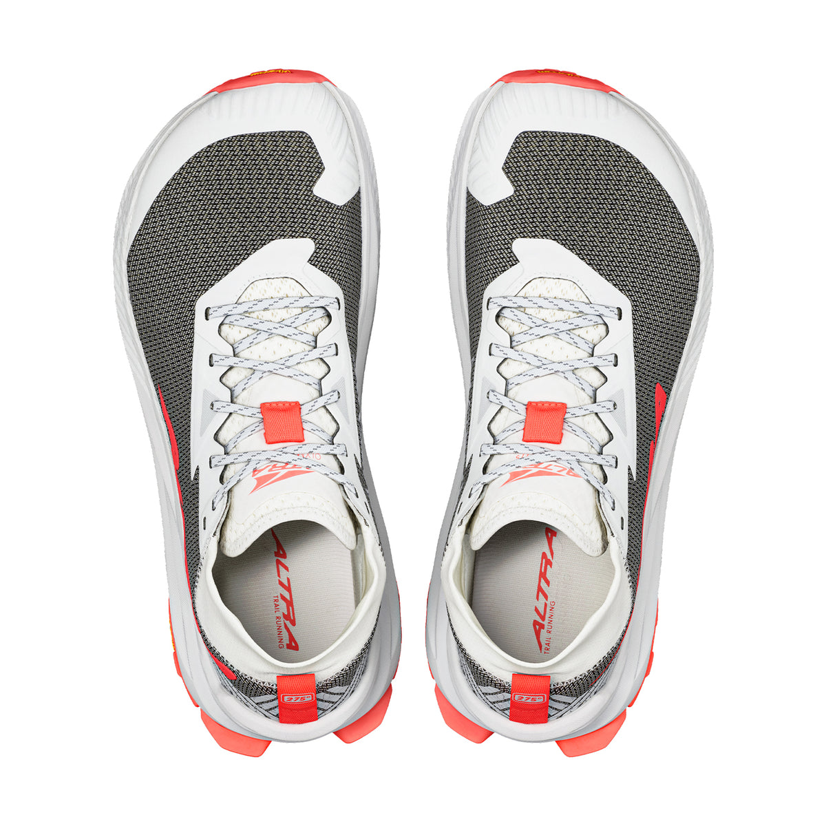 Women's Olympus 275 Trail Running Shoes White / Coral - Achilles Heel