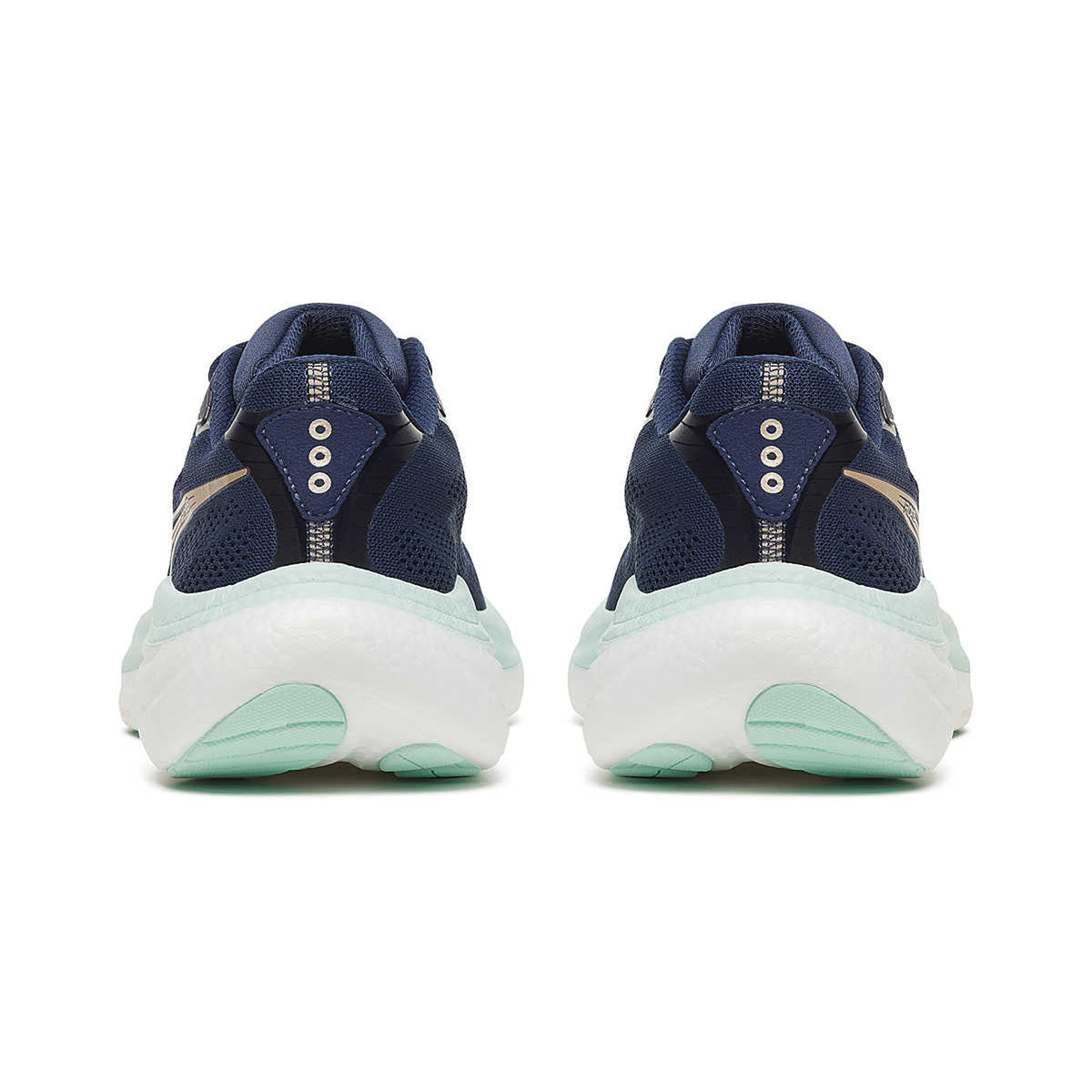 Women's Ride 19 Running Shoes Navy / Aqua - Achilles Heel