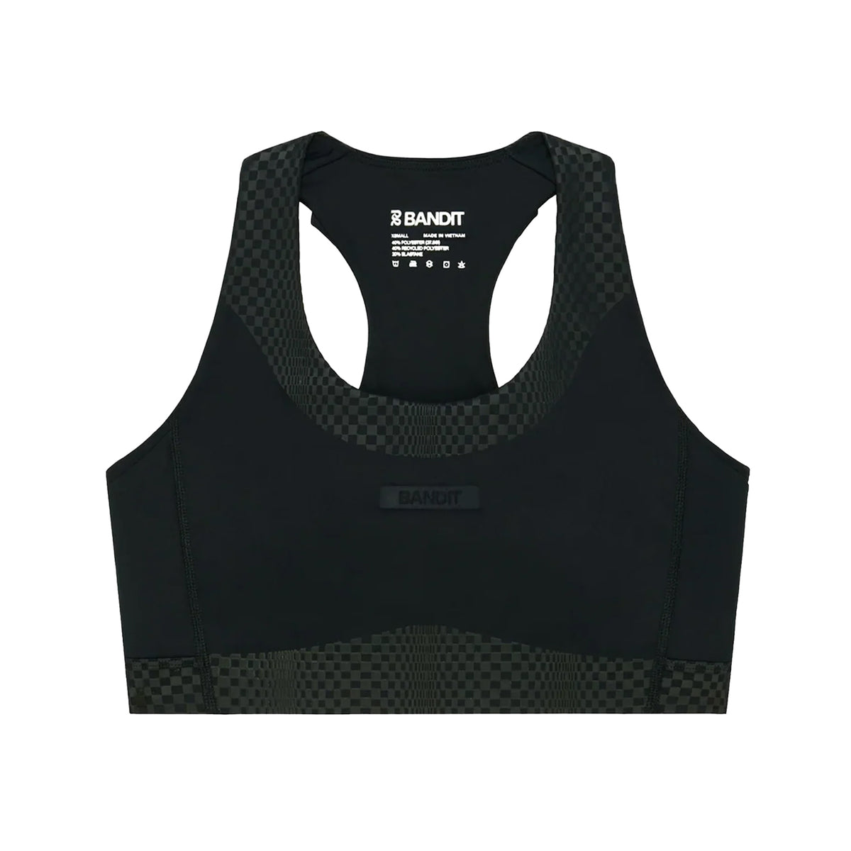 Women's Stamina-V Threshold Run Bra Black