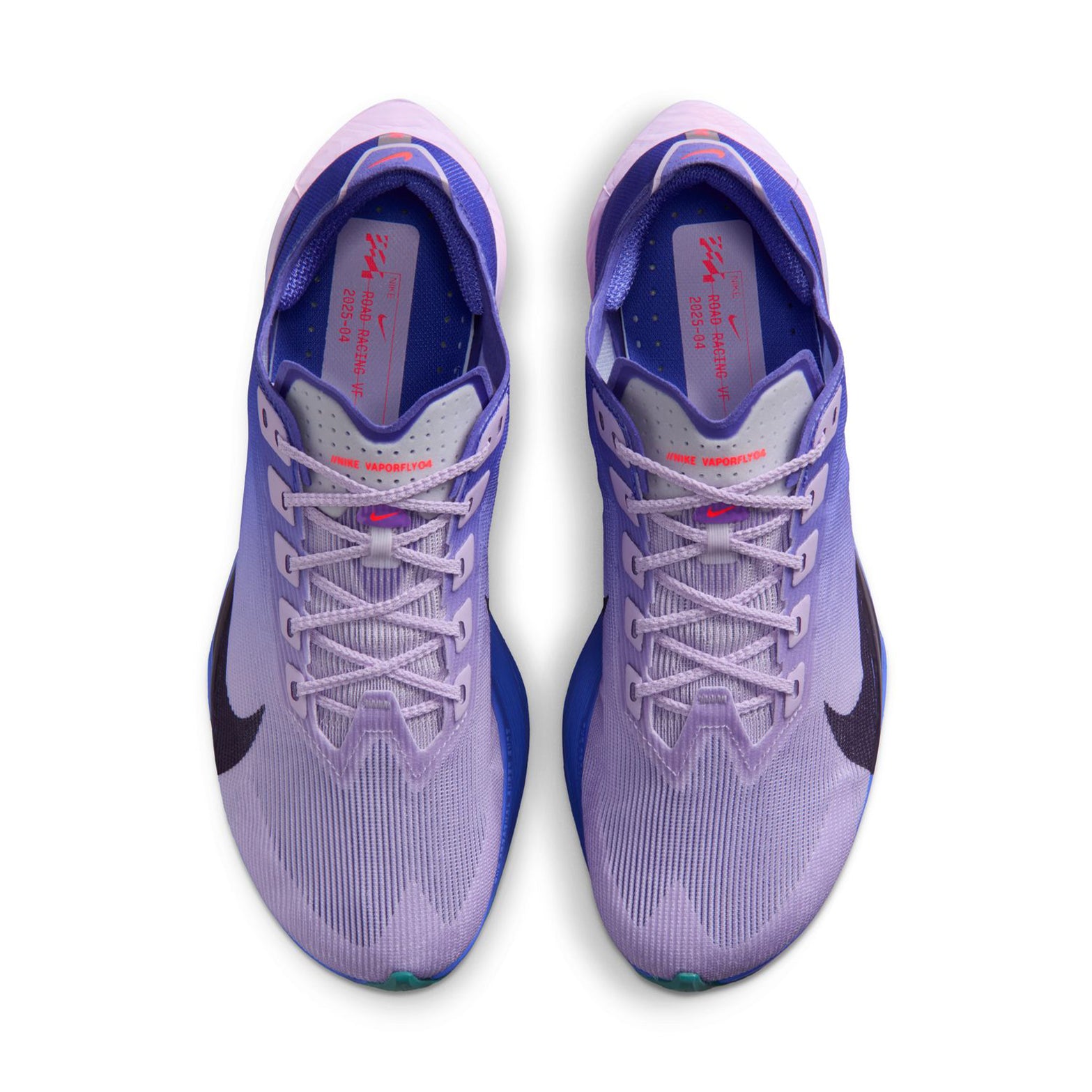 Women's Vaporfly 4 Running Shoes Violet Mist / Persian Violet / Hot Lava / Purple Dynasty - Achilles Heel