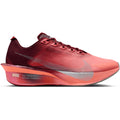 Women's Nike Vaporfly 4 SE Running Shoes Team Red Bright Crimson Barely Green outer side view showing ZoomX foam with full-length carbon fibre plate for elite marathon racing