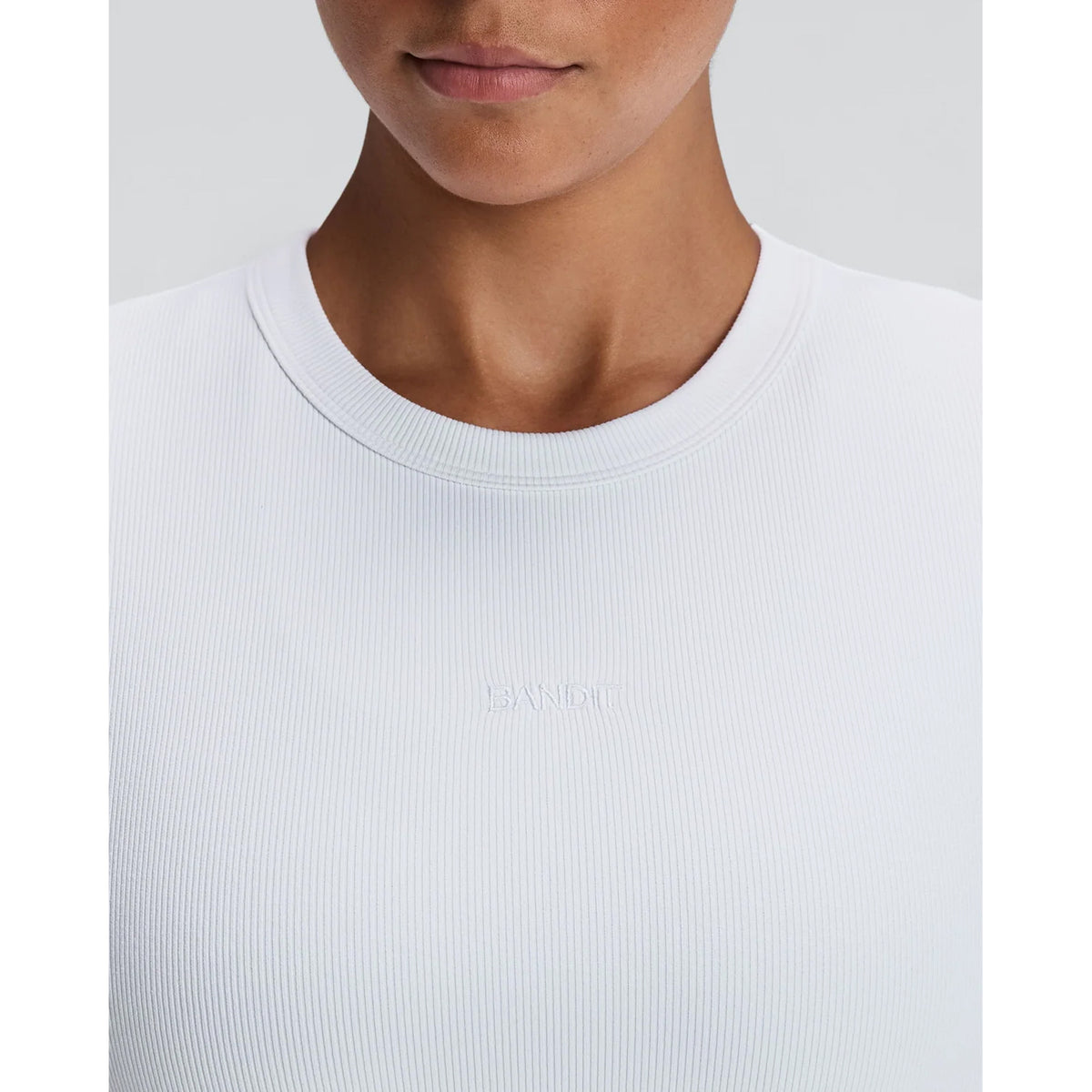 Women's Vituccia Cropped Performance Tee White
