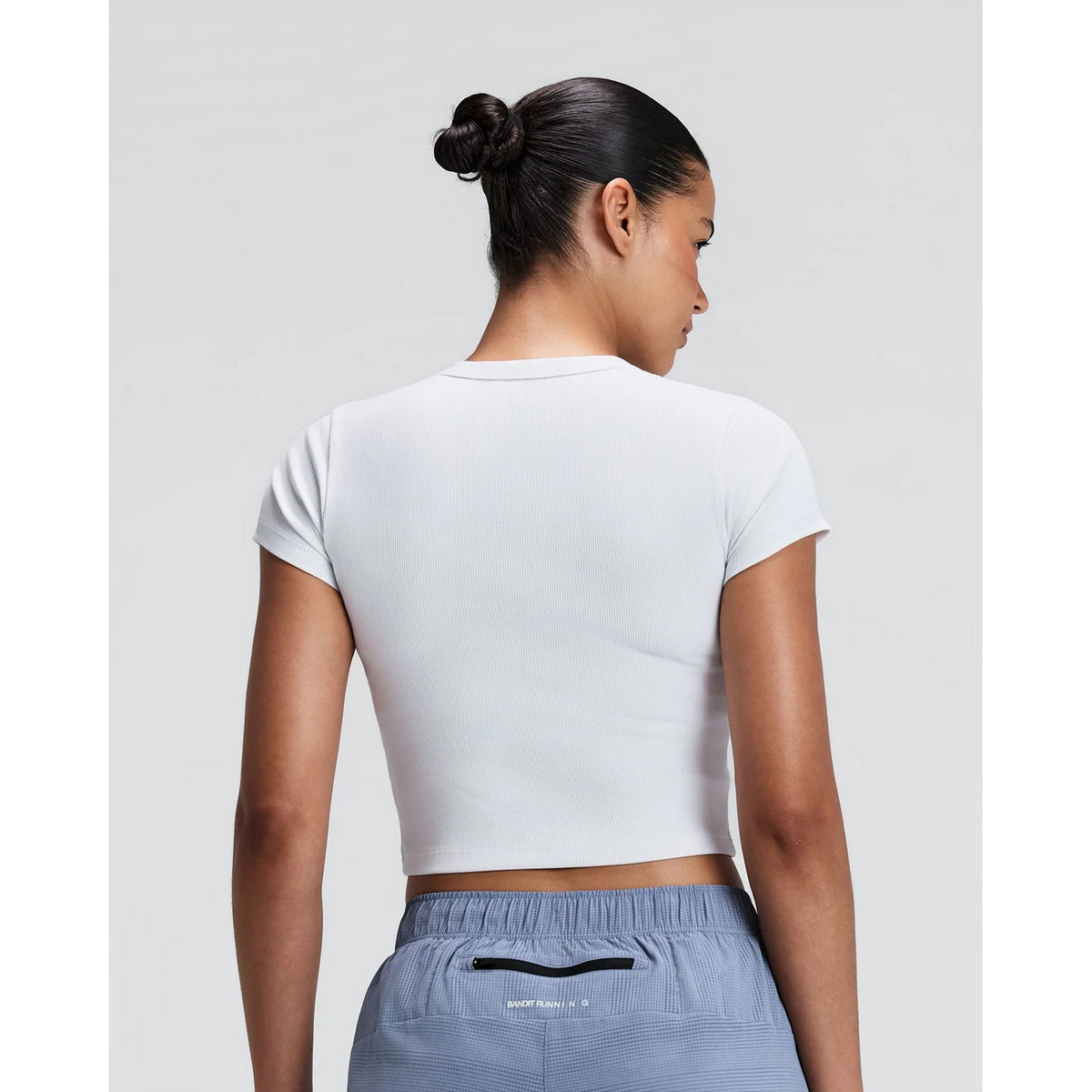 Women's Vituccia Cropped Performance Tee White