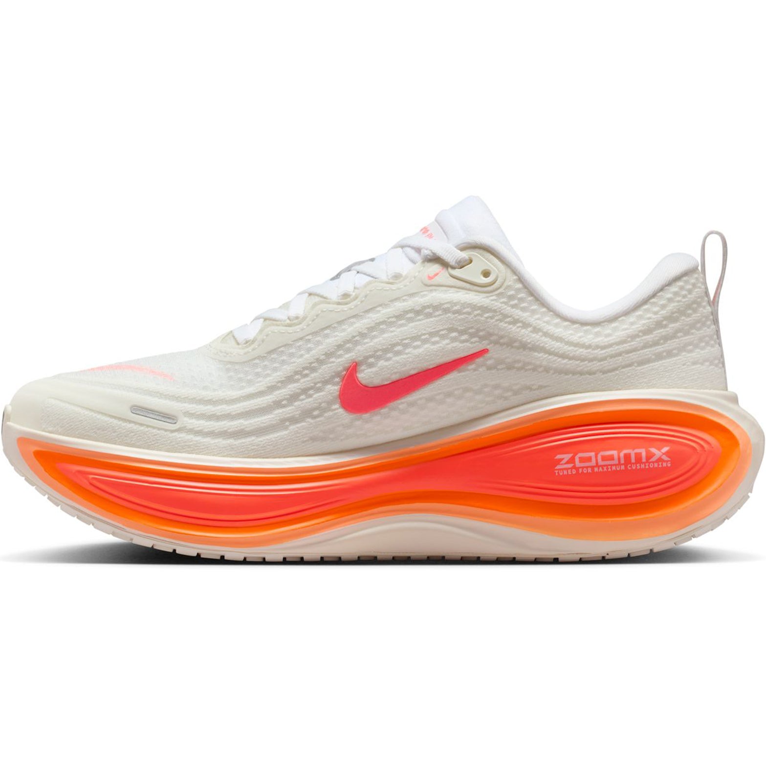 Women's Vomero Plus Running Shoes Sail / Hot Lava / Orange Pulse - Achilles Heel