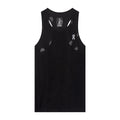 Women's On Zero Tank Breathe Black front product view showing ultralight functional jacquard construction with On DryTec moisture-wicking fabric and athletic racerback design