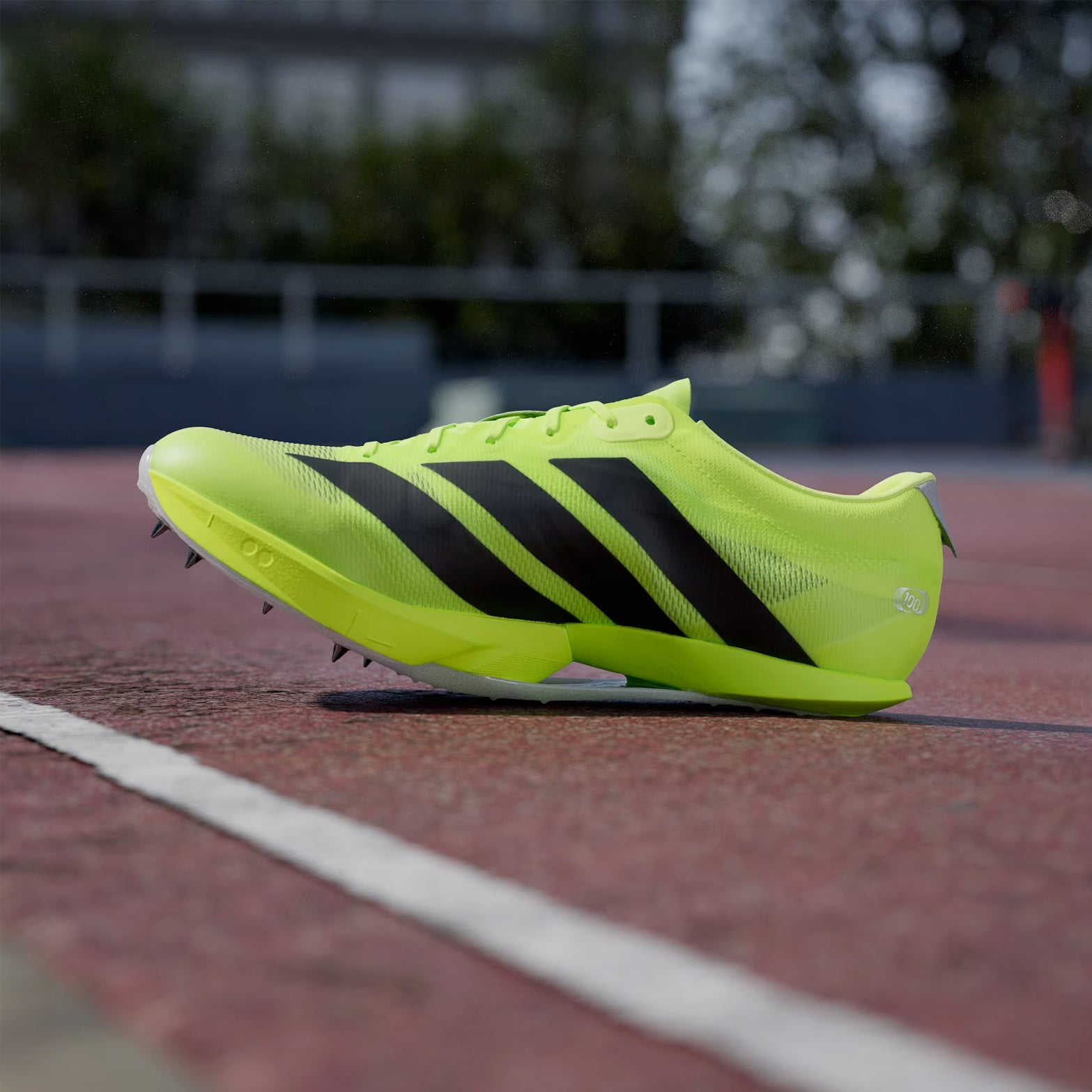 Adizero Prime SP4 Running Spikes Lucid Lemon / Core Black / Silver Metallic - Achilles Heel