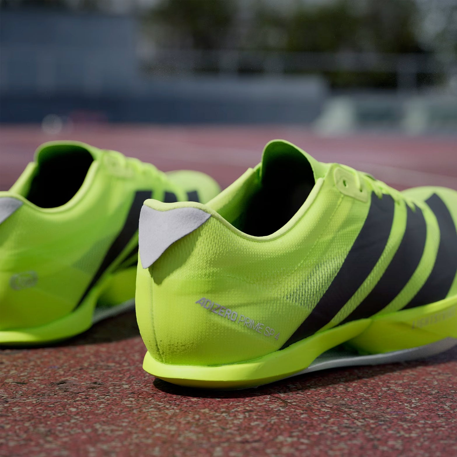 Adizero Prime SP4 Running Spikes Lucid Lemon / Core Black / Silver Metallic - Achilles Heel
