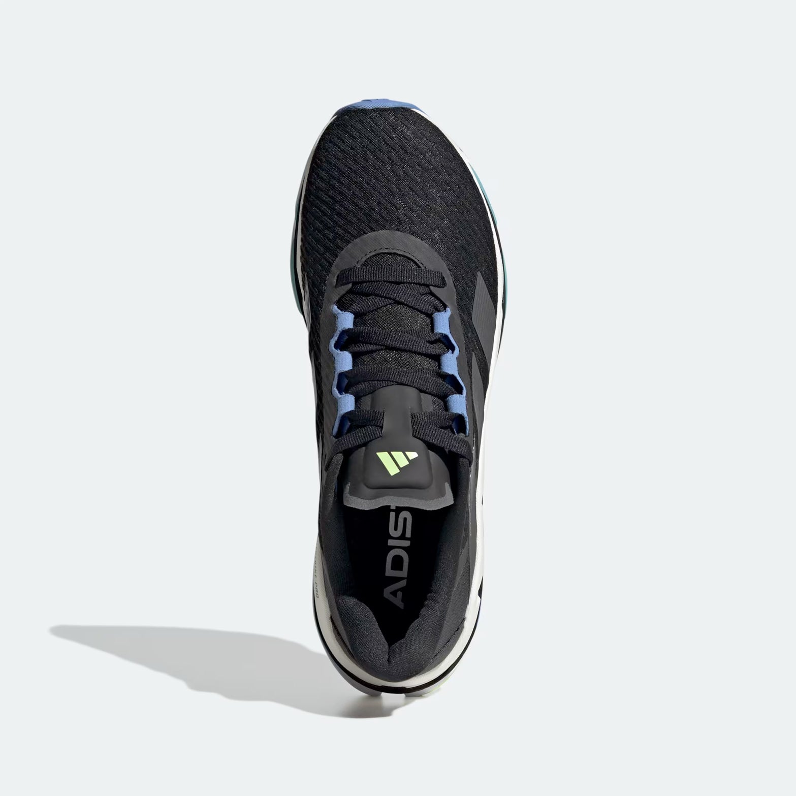 Men's Adistar BYD Running Shoes Core Black / Grey Five / Blue Fusion - Achilles Heel