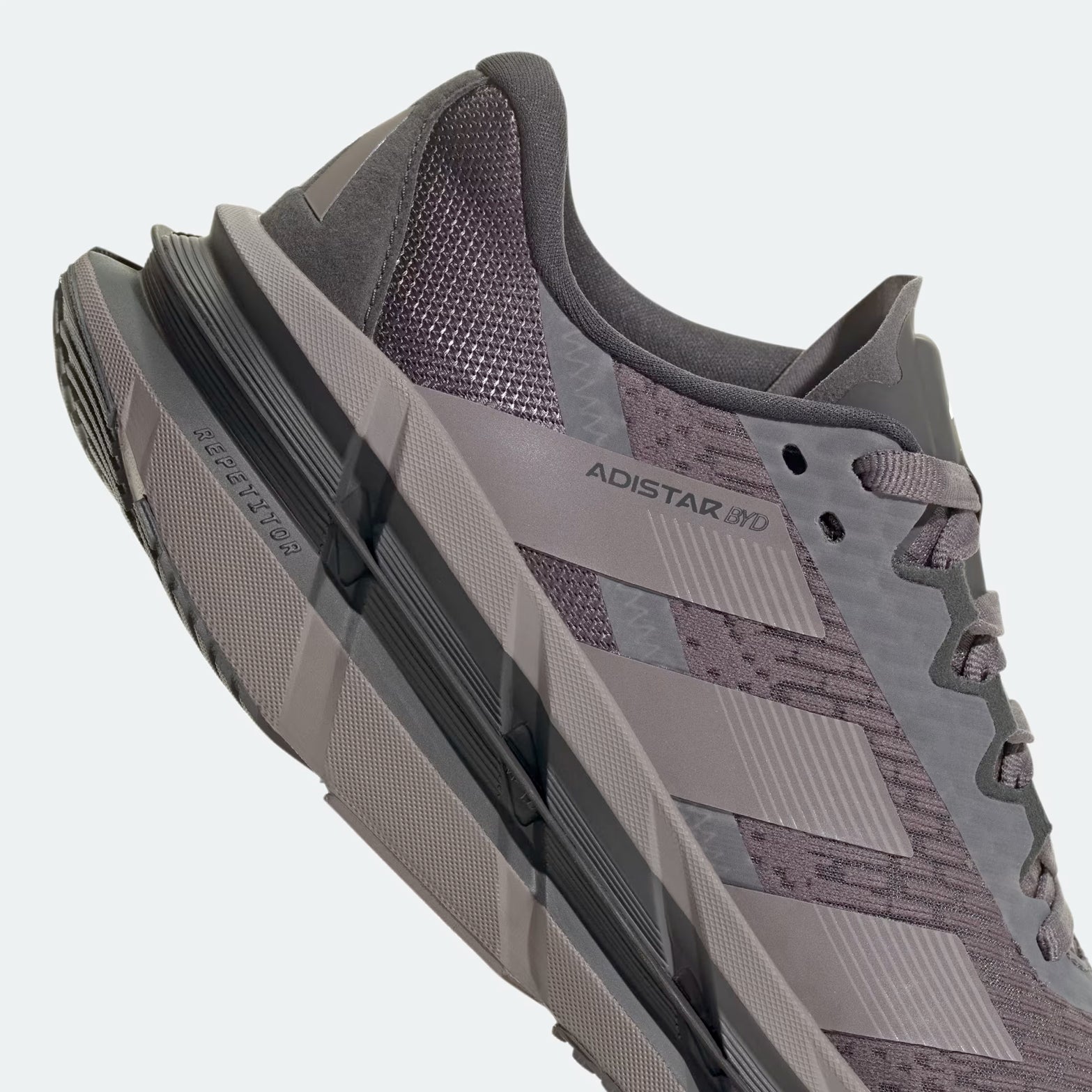 Women's Adistar BYD Running Shoes Grey / Taupe / Carbon - Achilles Heel