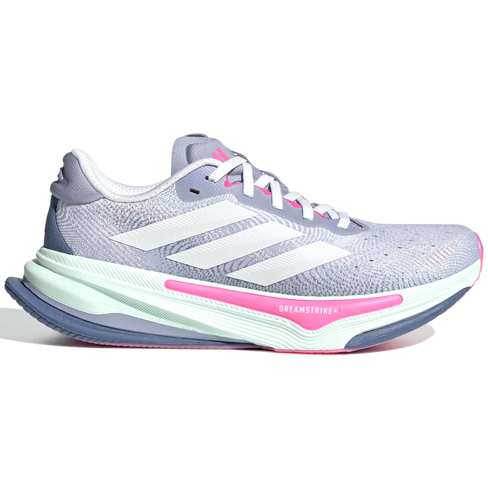 Women's Supernova Prima 2 Running Shoes Silver Violet Mel / Cloud White / Dash Grey - Achilles Heel