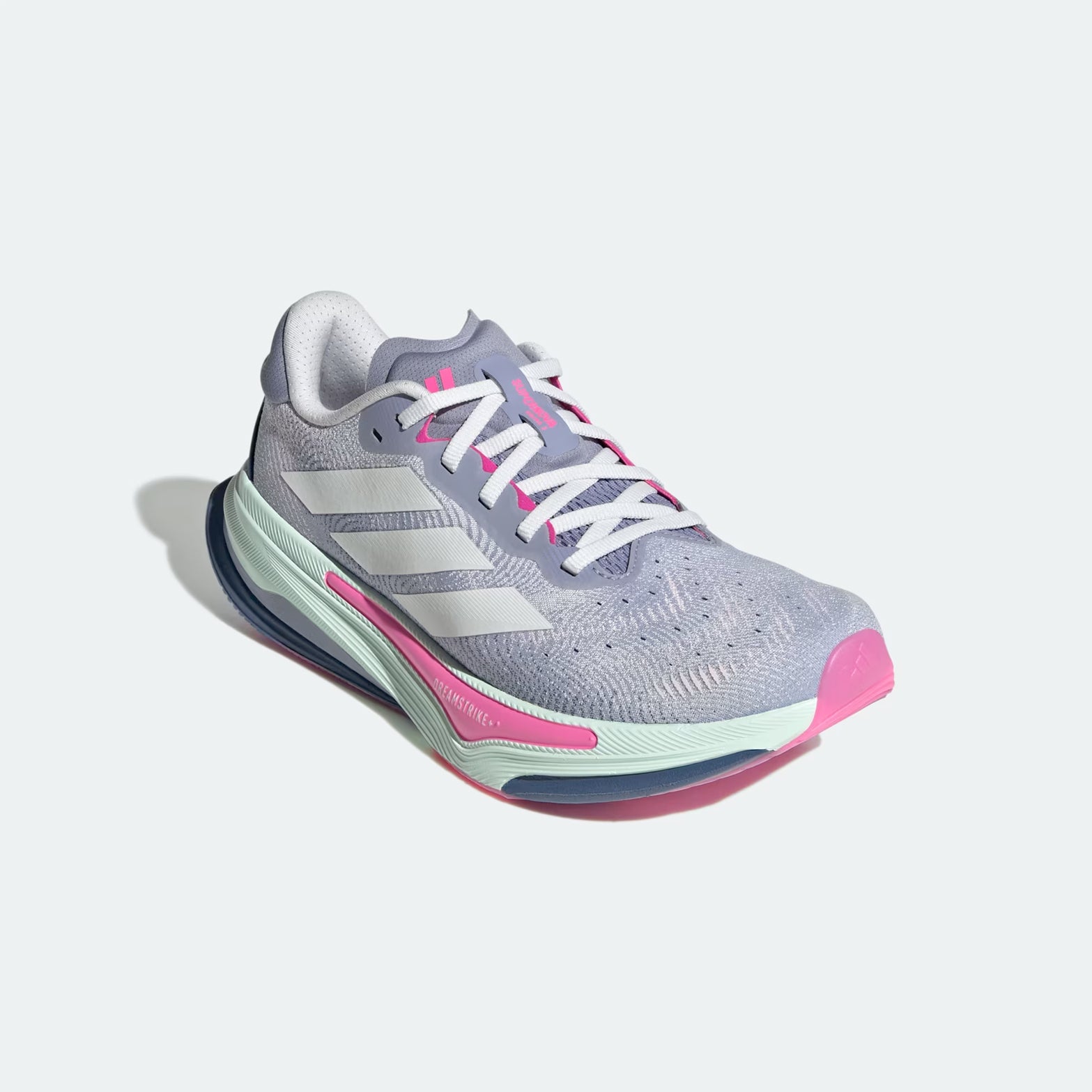 Women's Supernova Prima 2 Running Shoes Silver Violet Mel / Cloud White / Dash Grey - Achilles Heel