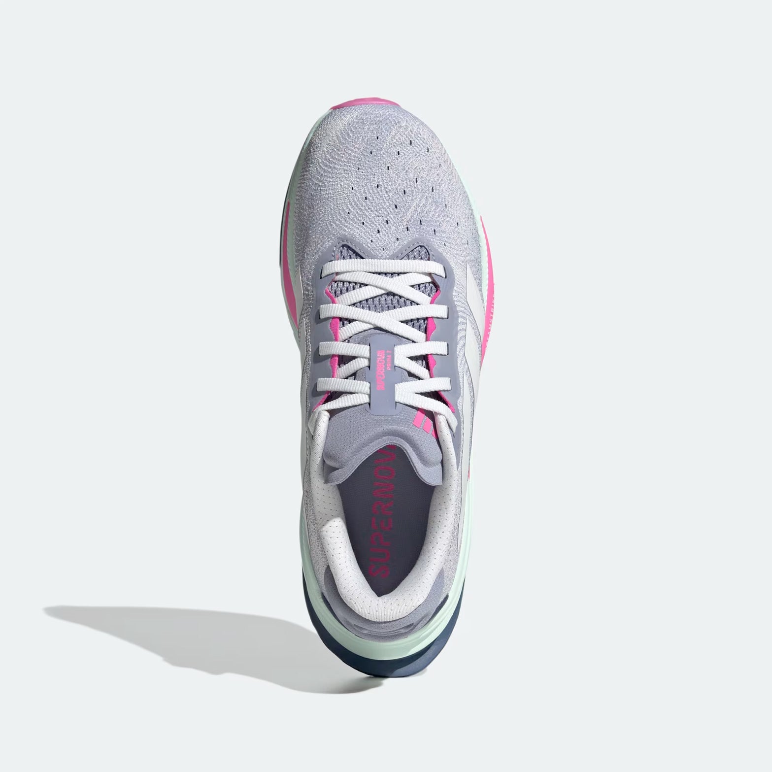 Women's Supernova Prima 2 Running Shoes Silver Violet Mel / Cloud White / Dash Grey - Achilles Heel