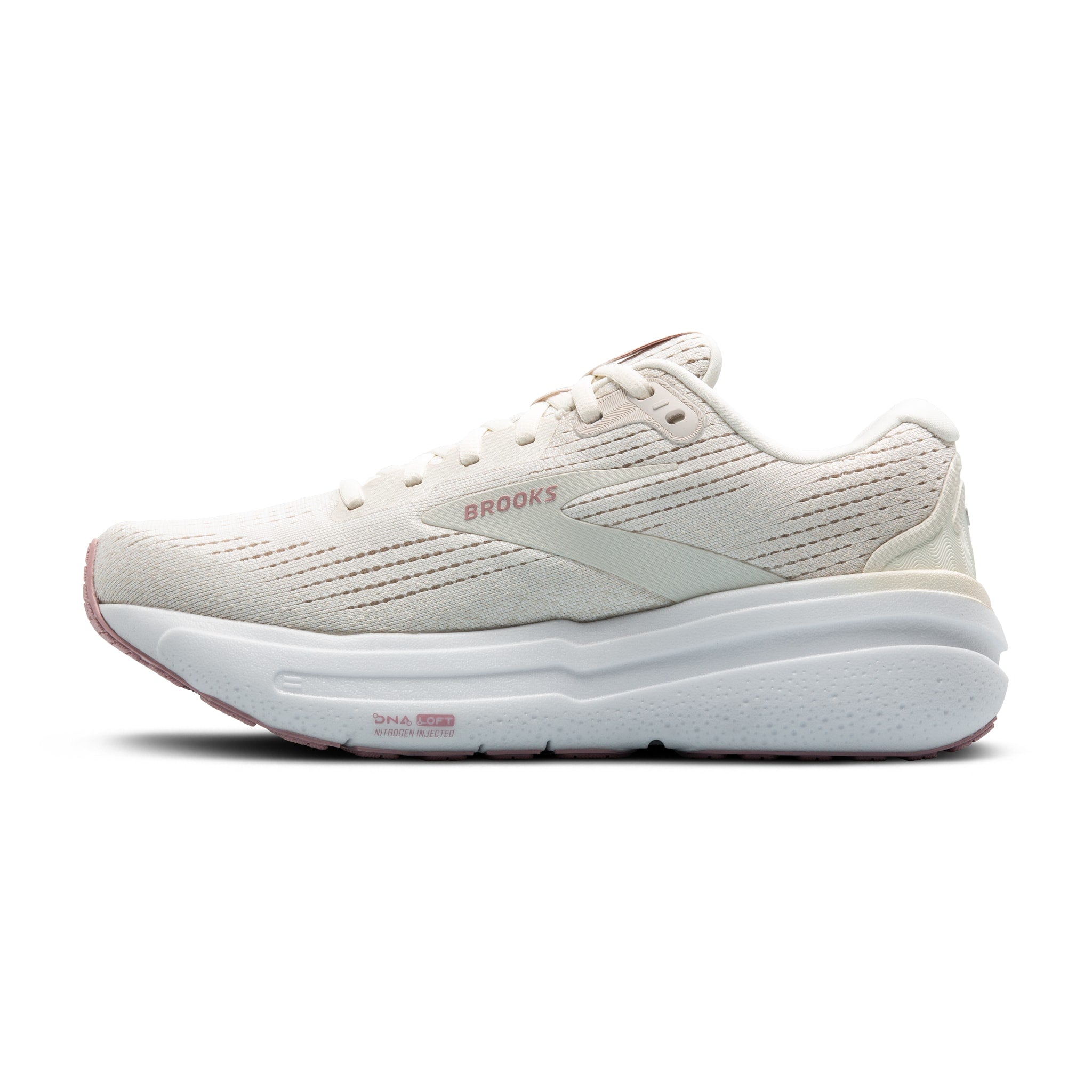 Brooks Women's Ghost Max 2 Coconut Milk / Gray / Zephyr - Achilles Heel