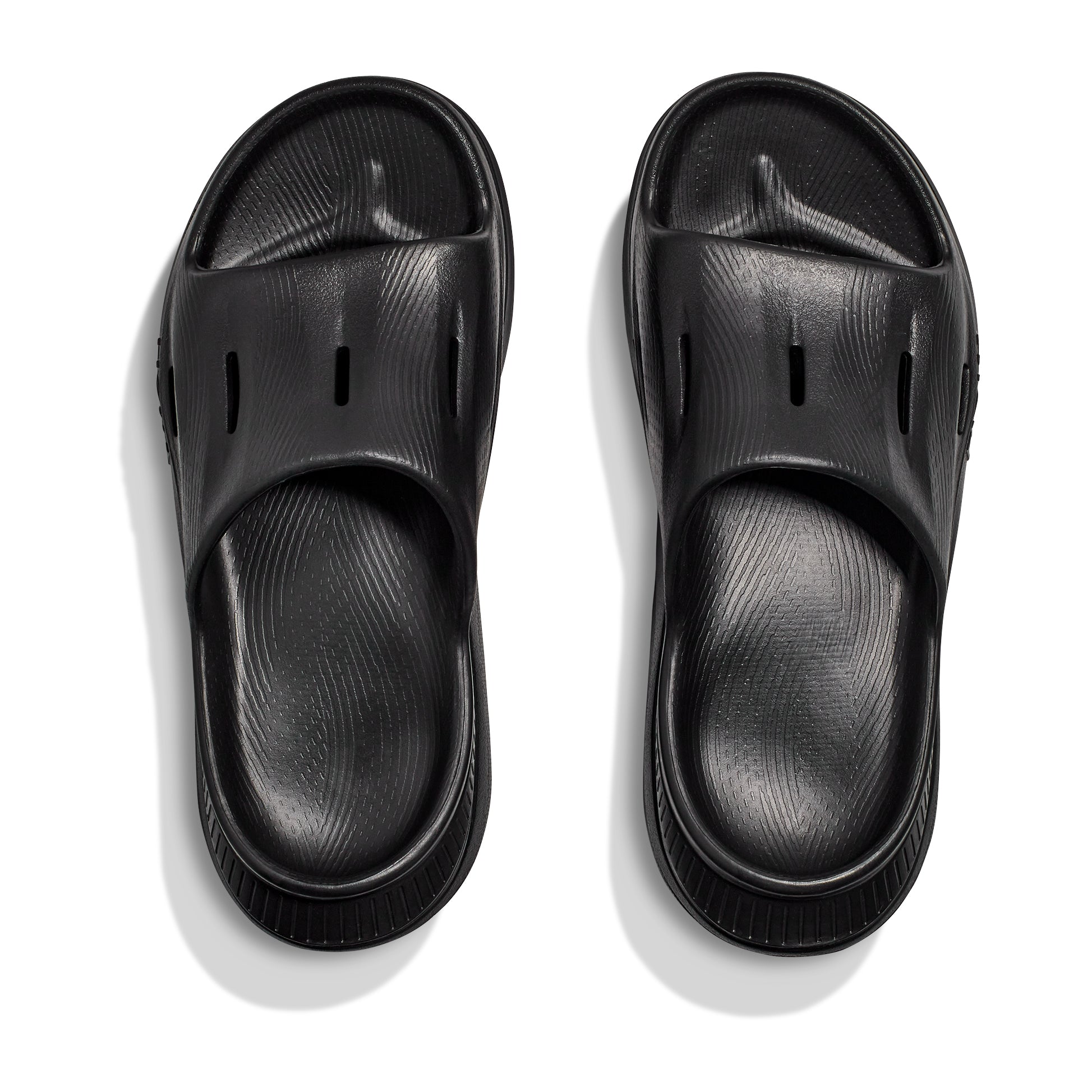 Hoka Ora Recovery Slide 3 Black / Black - Achilles Heel