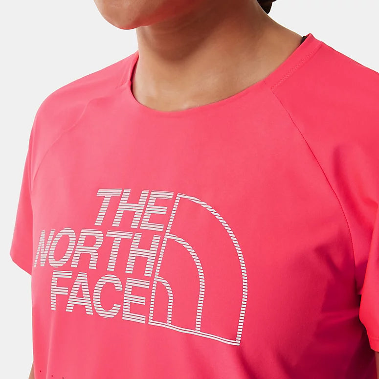 The North Face Women's Flight Series Weightless Tee Brilliant Coral - Achilles Heel