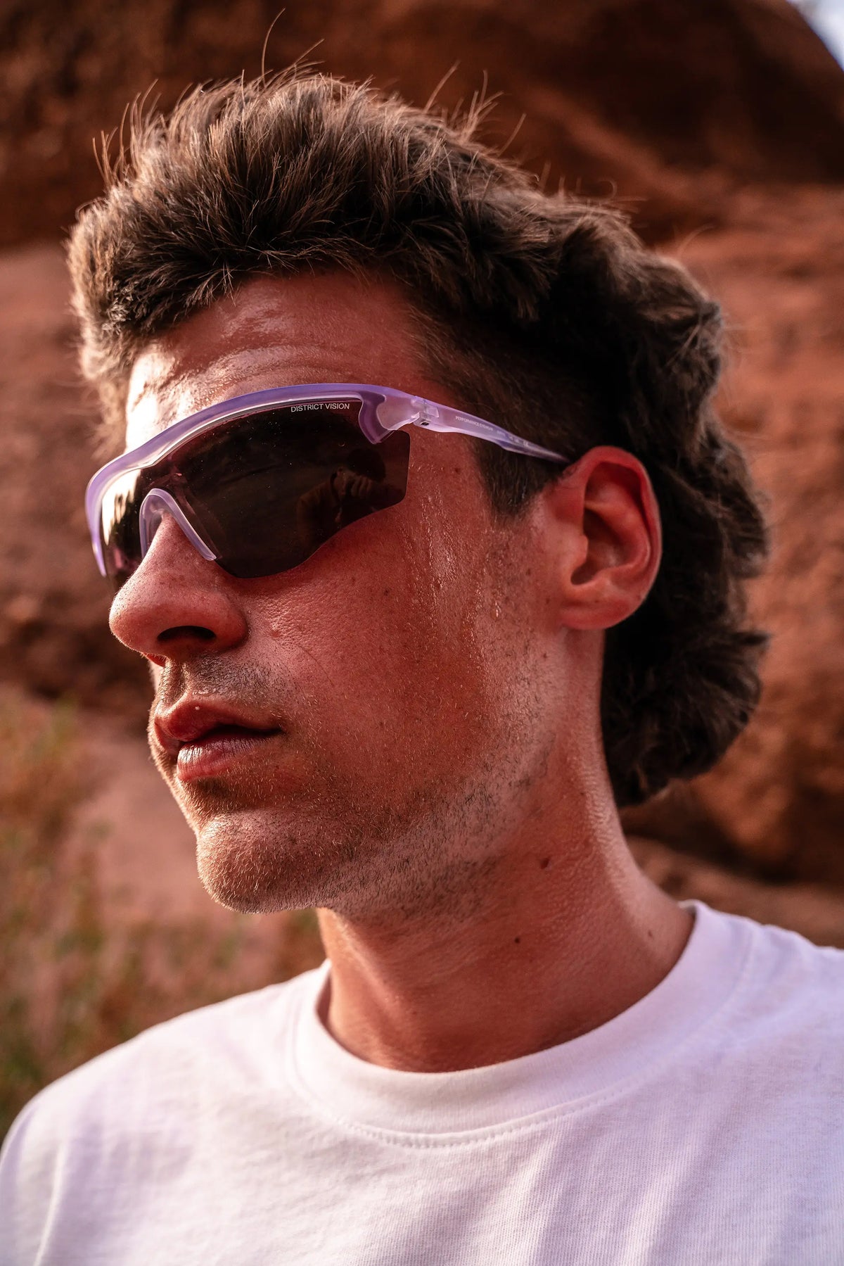 District Vision Junya Racer Clear D+ Black Rose - Achilles Heel