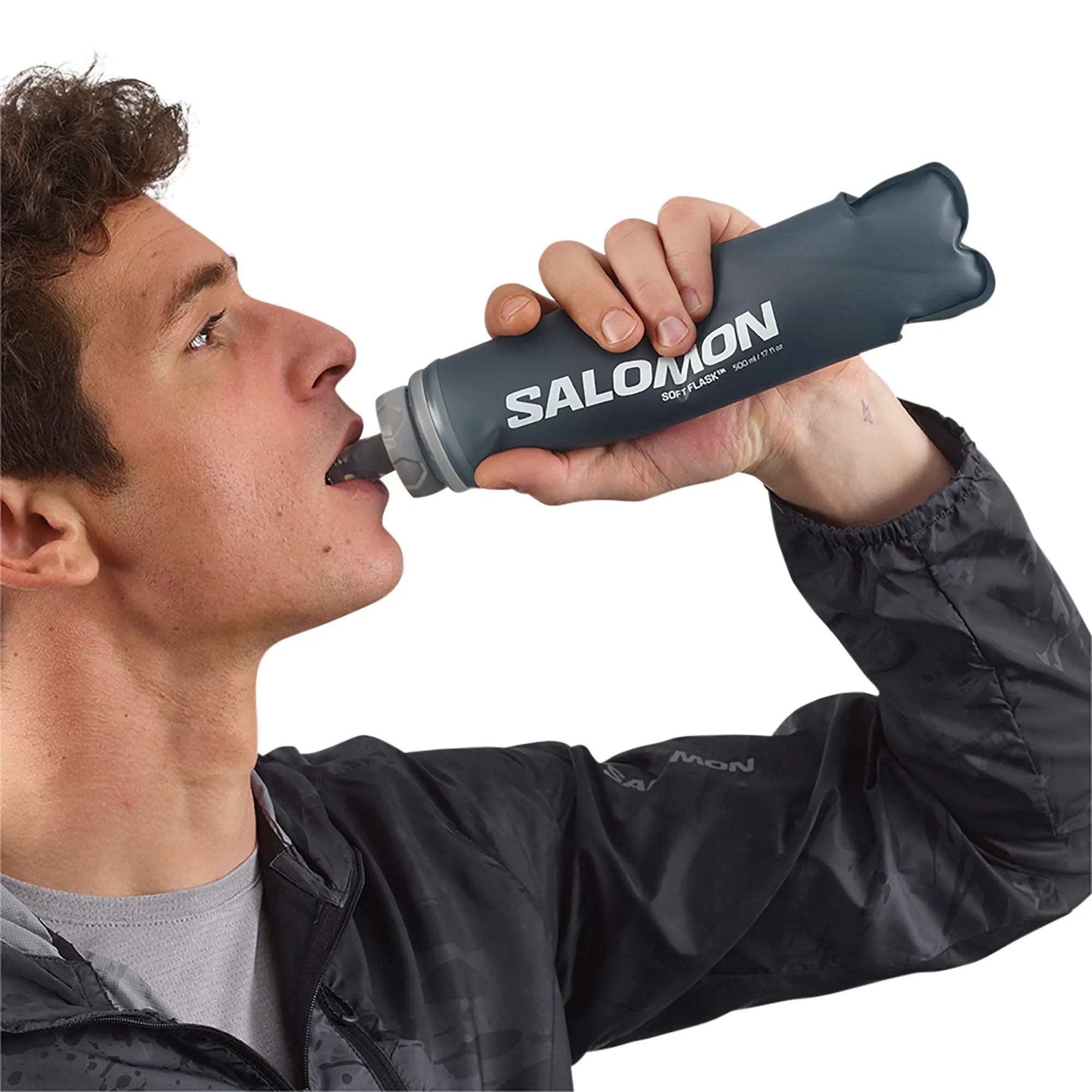 Salomon Soft Flask Slate Grey 500ml - Achilles Heel