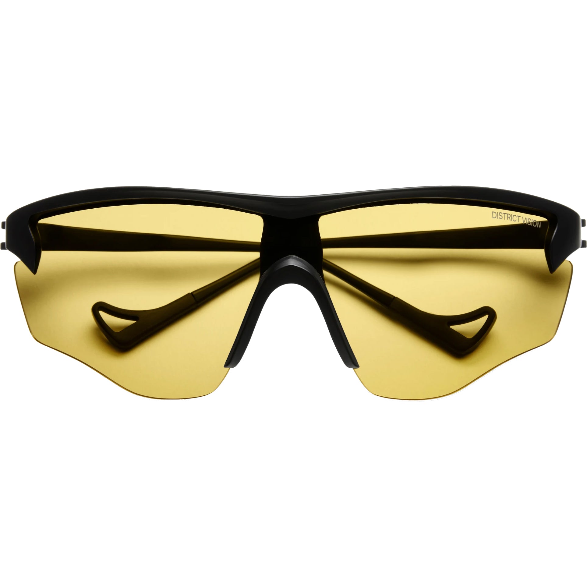 District Vision Junya Racer Black D+ Sports Yellow - Achilles Heel