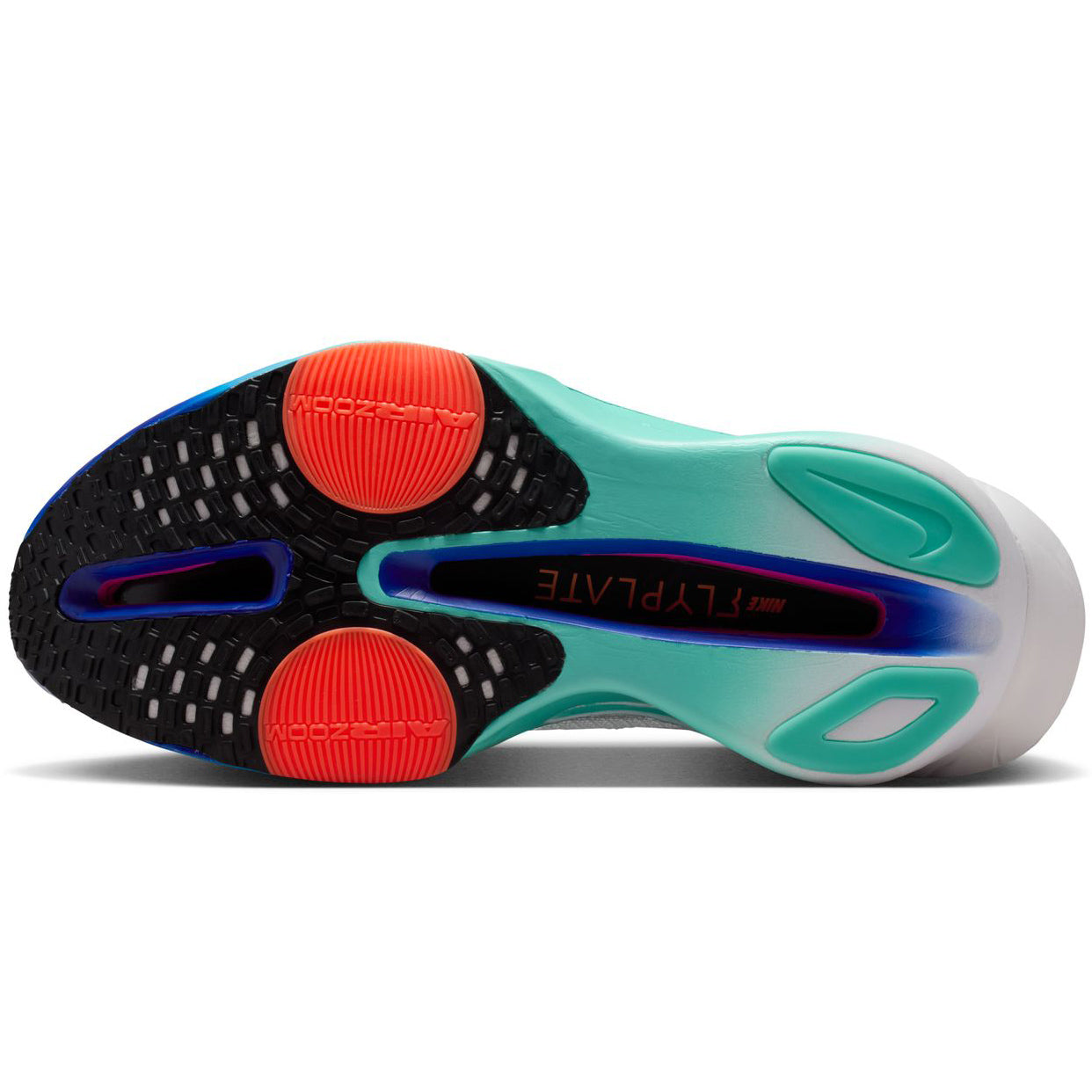 Women's Alphafly 3 Running Shoes White / Black / Hyper Turquoise / Concord - Achilles Heel
