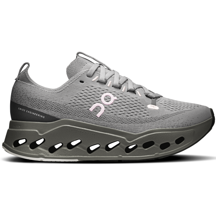 Women's Cloudsurfer Max Running Shoes Alloy / Asphalt - Achilles Heel
