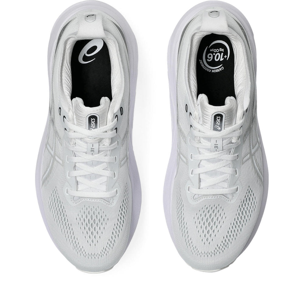 Asics Men's Gel-Kayano 31 Running Shoes White / Concrete - achilles heel