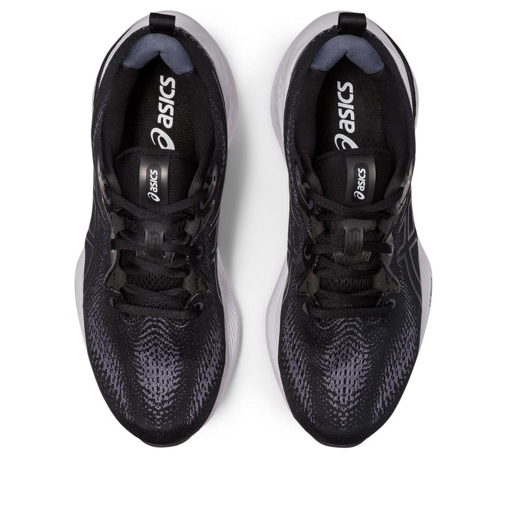 Asics Men's Gel-Cumulus 25 Running Shoes Black / Carrier Grey - achilles heel