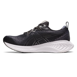 Asics Men's Gel-Cumulus 25 Running Shoes Black / Carrier Grey - achilles heel