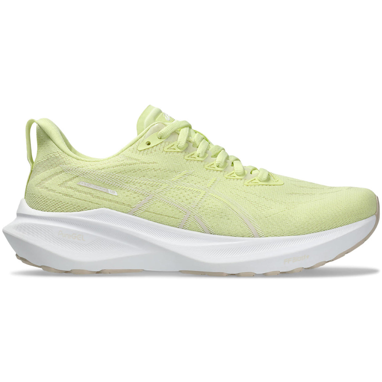 Women's GT-2000 13 Running Shoes Huddle Yellow / White - Achilles Heel