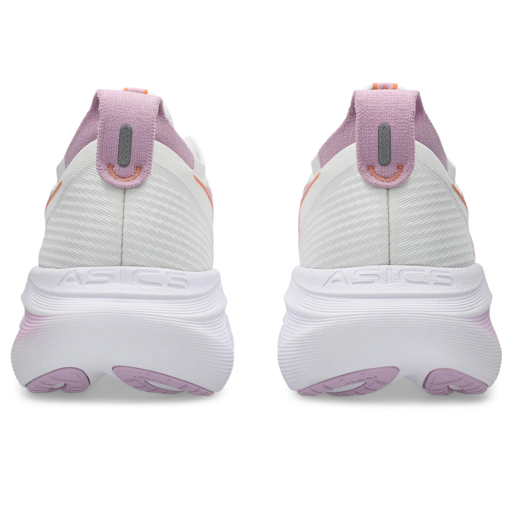 Asics Women's Gel-Nimbus 27 Running Shoes White / Light Ube - achilles heel