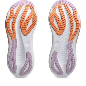 Asics Women's Gel-Nimbus 27 Running Shoes White / Light Ube - achilles heel