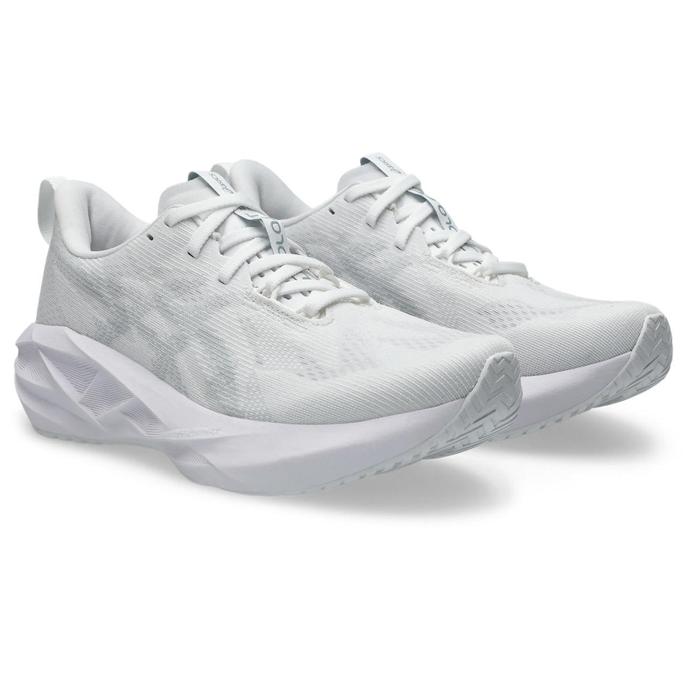 Asics Women's Novablast 5 Running Shoes White / Piedmont Grey - achilles heel