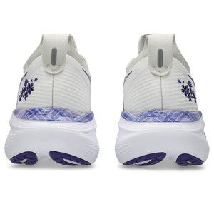Asics Women's Gel-Nimbus 27 Running Shoes Cream / Gentry Purple - achilles heel