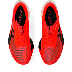 Asics Metaspeed Sky 3 Paris Running Shoes Sunrise Red / Black - achilles heel