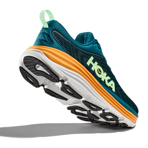 Hoka Men's Gaviota 5 Running Shoes Deep Lagoon / Sherbet - achilles heel