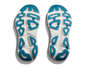Hoka Women's Gaviota 5 Running Shoes Frost / Rose Gold - achilles heel