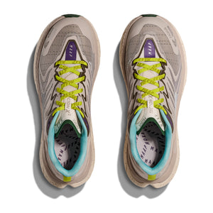Hoka x MAAP Tecton X 2 Trail Running Shoes Pumice Stone / Limeade - achilles heel