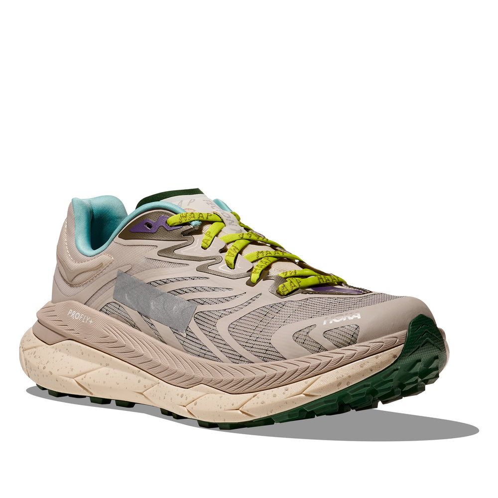 Hoka x MAAP Tecton X 2 Trail Running Shoes Pumice Stone / Limeade - achilles heel
