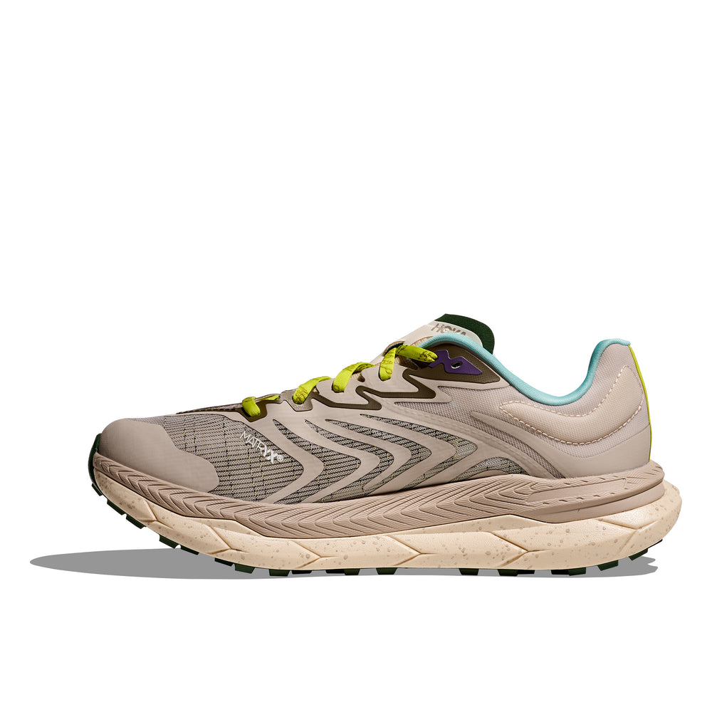 Hoka x MAAP Tecton X 2 Trail Running Shoes Pumice Stone / Limeade - achilles heel