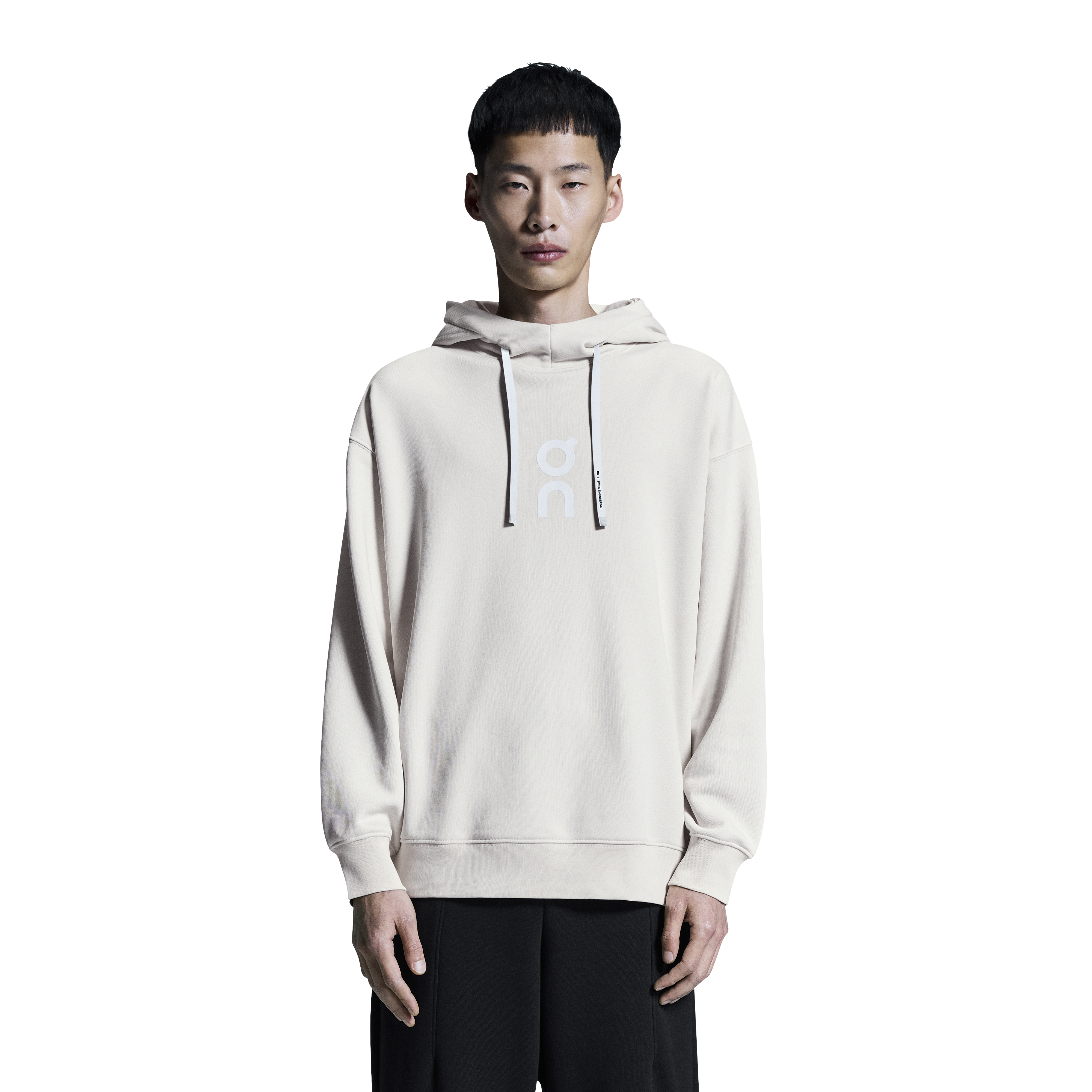 On Men's Club Hoodie Silver - Achilles Heel
