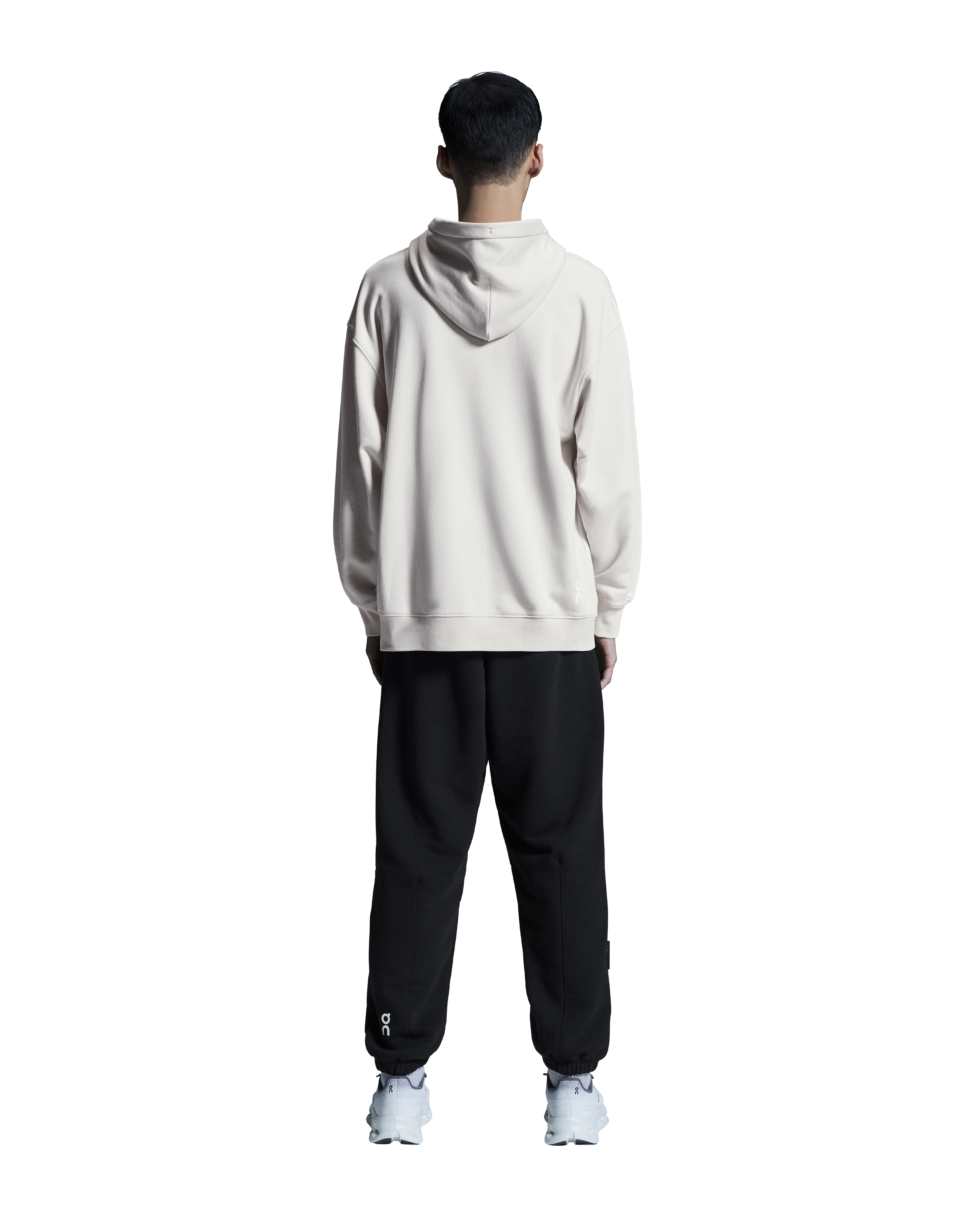 On Men's Club Hoodie Silver - Achilles Heel