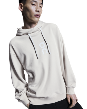 On Men's Club Hoodie Silver - achilles heel